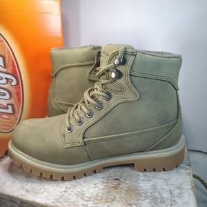 Lugz Olive Lace-Up Boots